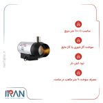 جت هیتر گازی دودکش دار نیرو تهویه البرز مدل 2EG-120
