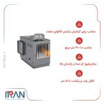 هیتر گازی کانال خور انرژی مدل 660