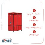 کوره هوای گرم گازی انرژی مدل 3060